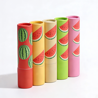 Emballage personnalisé en tube de papier kraft biodégradable pour baume à lèvres et déodorant en stick