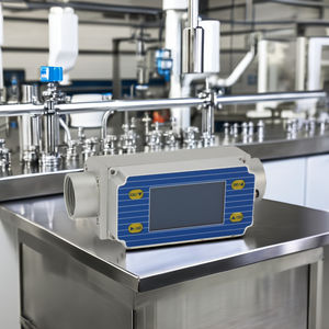 デジタルディスプレイマイクロフローコントローラー窒素圧縮空気水油OEM用ガス質量流量計 - Product Image 6