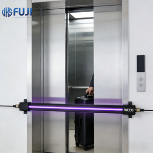 Capteur de sécurité à rideau lumineux WECO pour portes d'ascenseurs de passagers et de marchandises, protection infrarouge anti-pincement - Product Image 6
