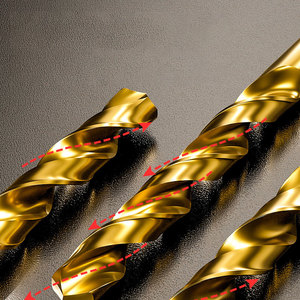 סט מקדחי קאונטרסינק מפלדת מהירות גבוהה, טחונים במלואם, עם גימור אוקסיד שחור לקידוח מתכת, עם קצב רכישה חוזר גבוה - Product Image 6