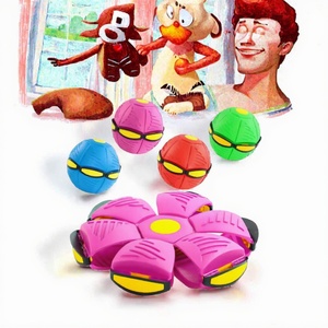 Pelota Voladora Luminosa Mágica, Pelota Interactiva Familiar con Pedal, Pelota Rebotante, Descompresión, Deformación, Ventilación, Juguetes de Plástico para Niños - Product Image 3