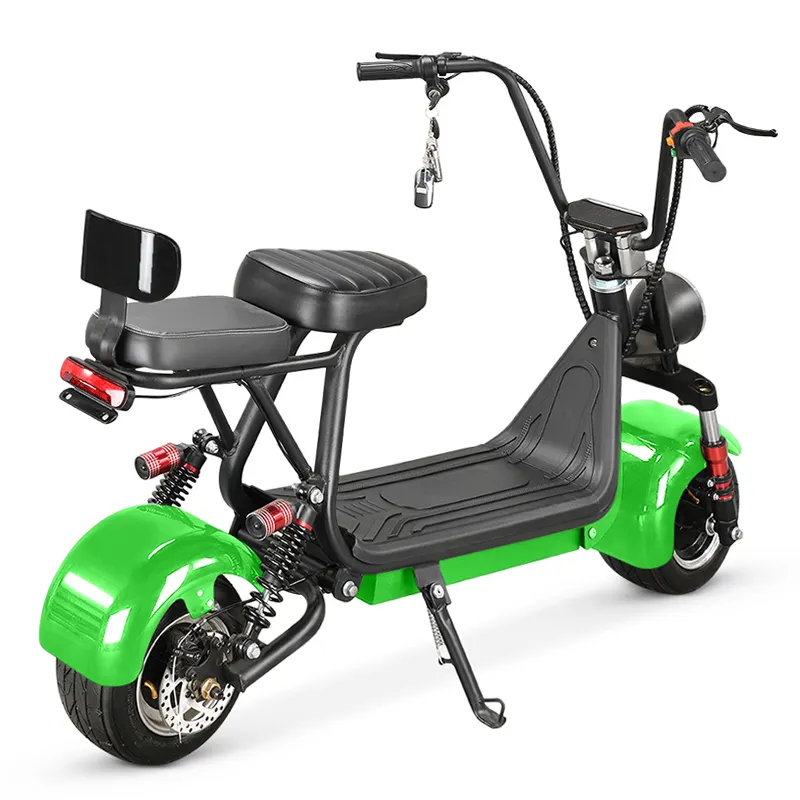 Pode ser personalizado bateria de lítio velocidade máxima de 40 km/h, mini scooter elétrico 800w 48v citycoco, duas rodas 6 polegadas adulto