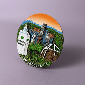Aimant de réfrigérateur en résine 3D de Californie, aimant de l'état, aimants de réfrigérateur, souvenir des États-Unis, cadeau - Product Image 5