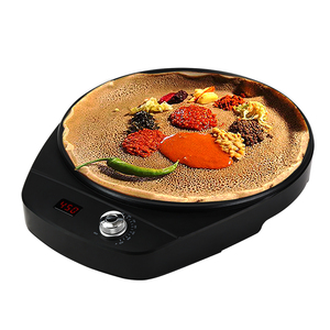 Machine à Injera Éthiopienne Électrique 1800W 40cm Mitad LED 450 ° Plaque chauffante à température contrôlée pour pain plat, vente en gros, pour la maison et les restaurants - Product Image 2