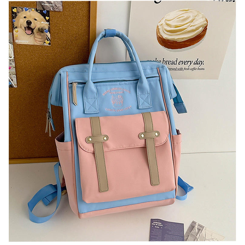 Blue and pink single bag (excluding charm)
