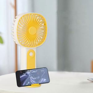 4 options de couleurs, sangle de suspension, avec base, peut être tenue ou placée sur la table, petit ventilateur portable - Product Image 3
