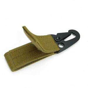 BSCI Factory Multi-function Outdoor Molle Tactical Belt <b>Clip</b> <b>Buckle</b> Keychain Ribbon <b>Buckle</b> - Product Image 3