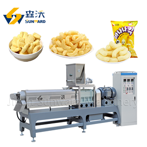 Maize Puff Snack <b>Production</b> Machine <b>Line</b> Equipment Plant Corn Puffs Extruder Maker Manufacturer - Product Image 1
