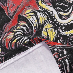 Bán Buôn Hỗn Hợp Cảm Xúc TEE Áo Sơ Mi Người Ngoài Hành Tinh Bạch Tuộc Chất Lượng Hàng Đầu Cotton Hot Kim Cương Giản Dị Ngắn Tay Áo In Đầy Đủ T-Shirt Cho Nam Giới - Product Image 4