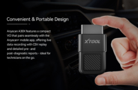 Nuevo Lector de Códigos OBD2 Xtool Anyscan A30X de Bolsillo, Funciona para Vehículos FCA, Admite Lectura y Borrado de DTC, Actualización de por Vida