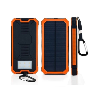 Cargador de teléfono móvil solar IP68 a prueba de agua 10000 mah Banco de energía de personaje de dibujos animados solar portáti - Product Image 2