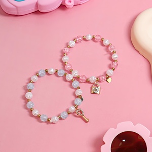 الأفضل مبيعًا 2 سوار مرن من الخرز للأطفال قابل للتعديل للنساء - Product Image 4
