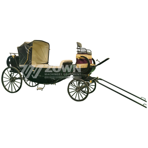 Carruaje Real Negro y Dorado de Primera Calidad, Estilo Vintage, para Bodas de Lujo, Eventos VIP y Servicios Turísticos - Product Image 3