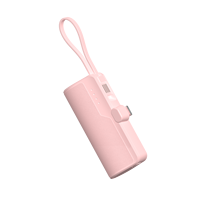 Harga grosir Power Bank ponsel 5000 Mah Logo kustom kapasitas Upgrade besar Cepat 5000 mah