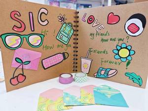 Kit de création de scrapbooking DIY : Créez vos propres jouets à dessiner, produits en papier faits main pour un usage unisexe - Product Image 4