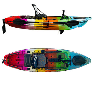 Pédales <span class=keywords><strong>de</strong></span> pêche professionnelles non rabattables 11 pieds, en HDPE, mains libres, accessoire à puissance motorisée, livraison CE - Product Image 1