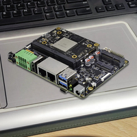 Placa de Desarrollo de Computación de Borde BM1688 de 8 Núcleos y 16 TOPS INT8, RS485, RS232, Codificación CAN, Paquete Ffmpeg, Código Abierto, SDK Linux, Individual