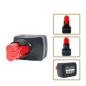 Batterie de remplacement rechargeable au lithium-ion pour outils électriques <span class=keywords><strong>Milwaukee</strong></span> <span class=keywords><strong>M12</strong></span> 6Ah 9Ah, <span class=keywords><strong>pack</strong></span> de batteries M12B 48-11-2440 48-11-2402 - Product Image 3