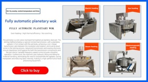 Marmite de cuisson industrielle automatique avec agitation auto-rotative, sans angles morts et inclinaison hydraulique à 360°. Rotation - Product Image 5