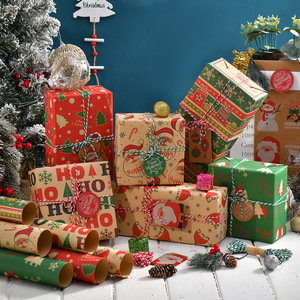 2024 nóng bán giáng sinh trang trí giấy gói tùy chỉnh tissure giấy cho món quà đóng gói - Product Image 6