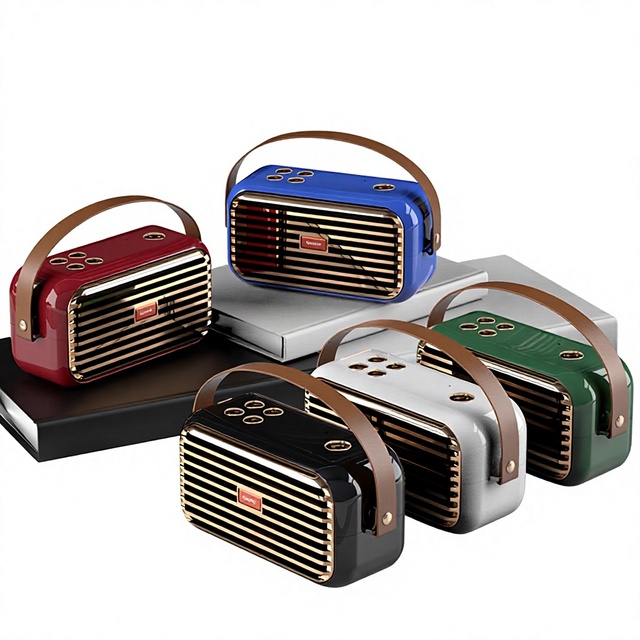 2026 New Private Mold X7 Dual Speaker Speaker Retro Handheld Portable Outdoor Wireless Audio