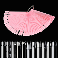 BIN vernis à ongles gel pratique nuancier nuancier 50 conseils/sac vernis à ongles tableau d'affichage Gel vernis à ongles nuancier