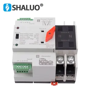 Generador de repuestos ATS interruptor transformador automático 2P 63A