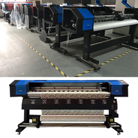 Alta resolución 1440DPI 1,6 M/1,8 m Impresora solvente ecológica de gran formato Hengrong 6 pies Papel de sublimación Precio de plotter de impresión