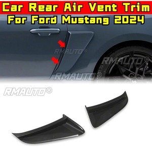 Car Rear Bumper Air Intake Vent Splitte Accessories for Ford Mustang 2024 Rear Bumper <b>Splitter</b> Cover Air Vent Trim Body Kit - Product Image 2
