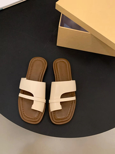 Sandalias Planas Retro para Mujer, Chanclas de Verano para Exteriores, Nuevas Sandalias de Playa con Suela Suave, Pantuflas Casuales y Cómodas - Product Image 6