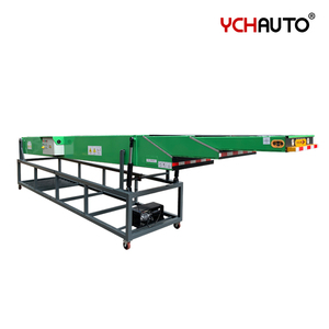 Convoyeur à bande télescopique mobile pour le déchargement <span class=keywords><strong>de</strong></span> camions et fourgons, avec contrôle <span class=keywords><strong>de</strong></span> vitesse, pour <span class=keywords><strong>la</strong></span> ligne <span class=keywords><strong>de</strong></span> tri des <span class=keywords><strong>colis</strong></span> et des boîtes aux lettres - Product Image 3