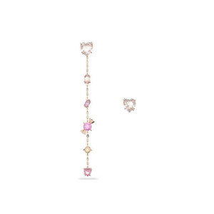 Collana <span class=keywords><strong>Rosa</strong></span> con Ciondolo a Forma di Caramella, Elemento Femminile, Cristallo, Catena per Clavicola, Effetto Sbiancante, Produzione di Alta Gamma - Product Image 5