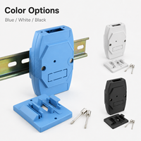 Boîtier électronique fiable et pratique en ABS IP54 pour rail DIN, boîte de commande pour équipement d'automatisation industrielle