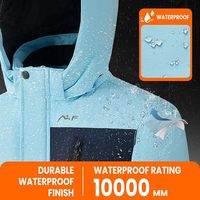 Veste de ski unisexe pour enfants, imperméable, vêtements d'extérieur d'hiver, Heattech, épaisse, pour snowboard, coupe-vent, combinaison de ski