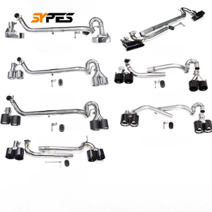 Автомобильные выхлопные трубы SYPES для выхлопных наконечников bmw E60 520i 523i 525i 528i 530i Upgrade M5 из нержавеющей стали <span class=keywords><strong>M</strong></span>, высокопроизводительные глушители - Product Image 1