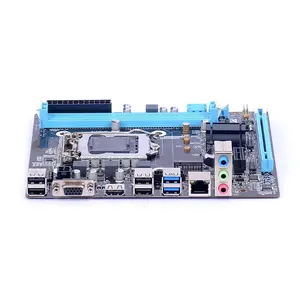 H81 motherboard desktop soket lga1150 ddr3 mendukung i3/ i5/ i7 prosesor pc desktop h81 mainboard