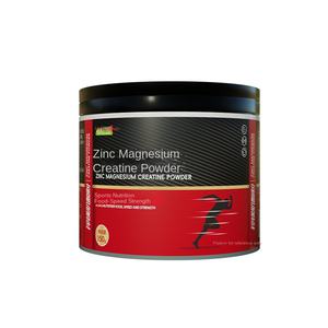 Poudre <span class=keywords><strong>de</strong></span> créatine monohydrate <span class=keywords><strong>de</strong></span> zinc et <span class=keywords><strong>de</strong></span> magnésium, <span class=keywords><strong>nutrition</strong></span> sportive personnalisée OEM, aliment <span class=keywords><strong>de</strong></span> fitness pour adultes, origine Shandong, dose <span class=keywords><strong>de</strong></span> 150g, livraison rapide - Product Image 1