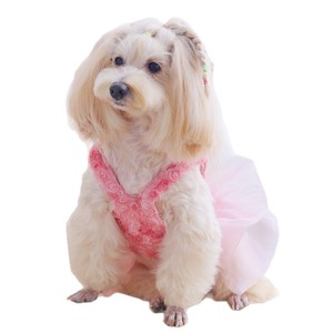 YKLoving Flower <b>Girl</b> <b>Dress</b> <b>Pink</b> Tulle Skirt Rose Applique Sleeveless Party <b>Dress</b> <b>For</b> <b>Girls</b> - Product Image 5