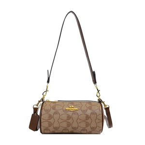 Bolso de Hombro Cruzado de Piel Sintética para Mujer, Estilo Francés de Lujo, Retro, Moderno, con Patrón Geométrico, de Moda, Superventas - Product Image 1