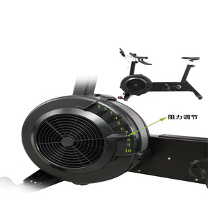 10 engranajes ajustables Instring comercial gimnasio en casa ejercicio EQUIPO DE Fitness ventilador bicicleta de aire bicicleta estática <span class=keywords><strong>Erg</strong></span> - Product Image 5