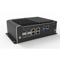 Mikrotik Pfsense 4*10G Sfp 1 SIM 4x2.5G Mini Firewall Pc C3758 C3000 Desktop Pfsense Mini Pc C3000 C3758 Cpu dengan 4 10G Sfp