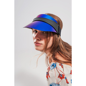 Casquette à visière bleue - Product Image 4