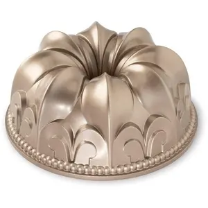 Wholesale bakeware Aluminum cake mold baking pan Non stick metal bundt cake pan set Crown shape cake mould