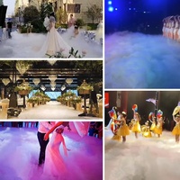 DJ professionnel mariage machine à fumée de glace sèche équipement d'ambiance 3500w faible brouillard Smog
