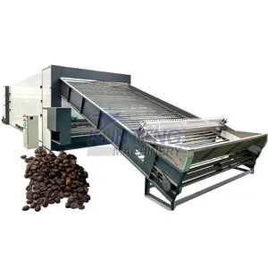 Chain band conveyor alat pengering mini jagung pengering biji kopi pengering sorgum