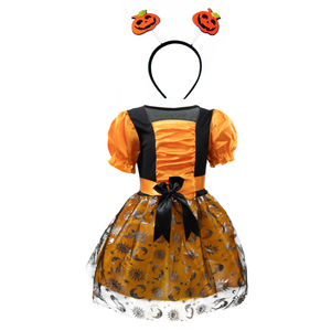 All'ingrosso personalizzabile per feste di Halloween bambina Costume da strega per bambini film TV Cosplay per bambini - Product Image 1