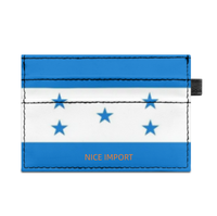 Porte-cartes fin imprimé double face avec drapeau de la Guadeloupe, best-seller, porte-cartes de crédit, étuis minimalistes pour hommes et femmes