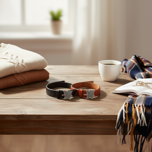 Cintura in pelle PU con fibbia a stella a cinque punte da 4 cm, cintura alla moda per donna e uomo - Product Image 2