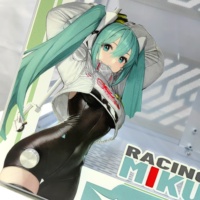 Bonne qualité Nouveau design Personnalisé Hatsunes Miku Portable élément en aluminium Vert Cartoon Computer Cases M-Atx/ITX Small 240mm