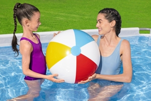 56629 2.82m X 1.96m X 84cm <strong>Rectangular</strong> Steel Metal Frame PVC Inflatable Family Use <strong>Pool</strong> - Product Image 4